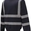 Sweatshirt mit hoher Sichtbarkeit Rundhals - Bild 21