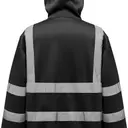 Sweatshirt mit Kapuze in hoher Sichtbarkeit - Bild 6