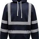 Sweatshirt mit Kapuze in hoher Sichtbarkeit - Bild 16