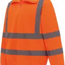 Sweatshirt 1/4 Zip hohe Sichtbarkeit - Bild 6