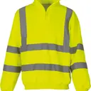 Sweatshirt 1/4 Zip hohe Sichtbarkeit - Bild 7