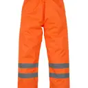 Breathable Hi-Vis Soft Flex Rain Pants - Image 11