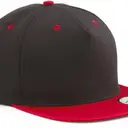 Snapback Cap mit Kontrast - 5 Panels - Bild 1