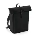 Rucksack mit Roll-Top Klappe aus mattem Polyurethan - Bild 1