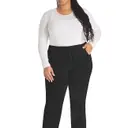 Hoge taille broek met trekkoord - Afbeelding 3