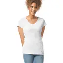 V-Ausschnitt T-Shirt Softstyle - Bild 4