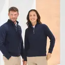 Zip Neck Sweatshirt - Image 1