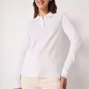 Polo piqué LSL - Bild 3