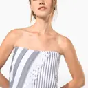 Gestreepte fouta met franjes - Afbeelding 2