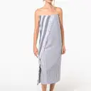Gestreepte fouta met franjes - Afbeelding 3