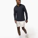 Polo Piqué mit langen Ärmeln Bio180 - Bild 8