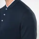 Polo mit Mao-Kragen und kurzen Ärmeln - Bild 4