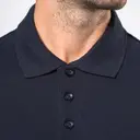 Bicolor Piqué Polo with Short Sleeves - Image 5