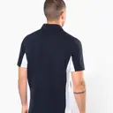 Bicolor Piqué Polo with Short Sleeves - Image 2