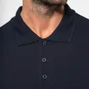 Piqué Polo mit langen Ärmeln - Bild 3