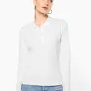 Long Sleeve Piqué Polo - Image 1
