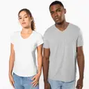 V-neck T-shirt with short sleeves - Image 11