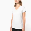 V-neck T-shirt with short sleeves - Image 7