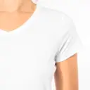V-neck T-shirt with short sleeves - Image 18