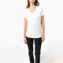 V-neck T-shirt with short sleeves - Image 22