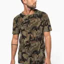 Camo T-shirt with Short Sleeves - Image 1