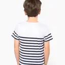 Organic Round Neck Striped T-Shirt - Image 2