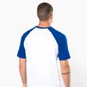 Bicolor T-shirt met korte mouwen - Afbeelding 2