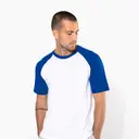 Bicolor T-shirt met korte mouwen - Afbeelding 1
