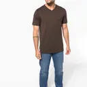 T-shirt met V-hals en korte mouwen - Afbeelding 5