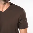 T-shirt met V-hals en korte mouwen - Afbeelding 4