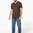 T-shirt met V-hals en korte mouwen - Afbeelding 6