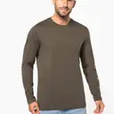 Ronde hals T-shirt met lange mouwen - Afbeelding 1