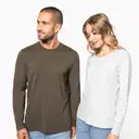 T-Shirt mit Rundhalsausschnitt und langen Ärmeln - Bild 6