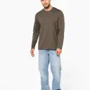Ronde hals T-shirt met lange mouwen - Afbeelding 6