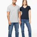 Piqué T-shirt met V-hals - Afbeelding 10