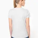 V-neck T-shirt with short sleeves - Image 2