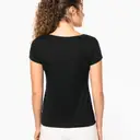 Boat Neck T-Shirt with Short Sleeves - Image 2