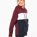 Dreifarbiger Kapuzenpullover - Bild 2