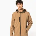 Softshell jas met capuchon en afneembare mouwen - Afbeelding 2