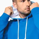 Sweatshirt mit kontrastierender Kapuze - Bild 7