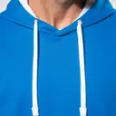 Sweatshirt mit kontrastierender Kapuze - Bild 3