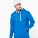 Sweatshirt mit kontrastierender Kapuze - Bild 1