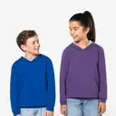 Sweatshirt mit kontrastierender Kapuze - Bild 10