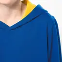 Sweatshirt mit kontrastierender Kapuze - Bild 6