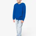Sweatshirt mit kontrastierender Kapuze - Bild 12