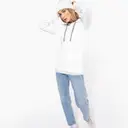 Sweatshirt mit kontrastierender Kapuze - Bild 7