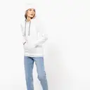 Sweatshirt mit kontrastierender Kapuze - Bild 6