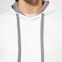 Sweatshirt mit kontrastierender Kapuze - Bild 3