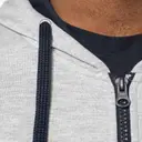 Sweatshirt mit kontrastierender Kapuze - Bild 4