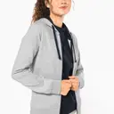 Sweatshirt mit kontrastierender Kapuze - Bild 1